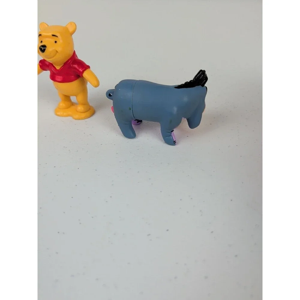 Disney Winnie the Pooh PVC 2003 & Eyeore Energizer Light Lot
